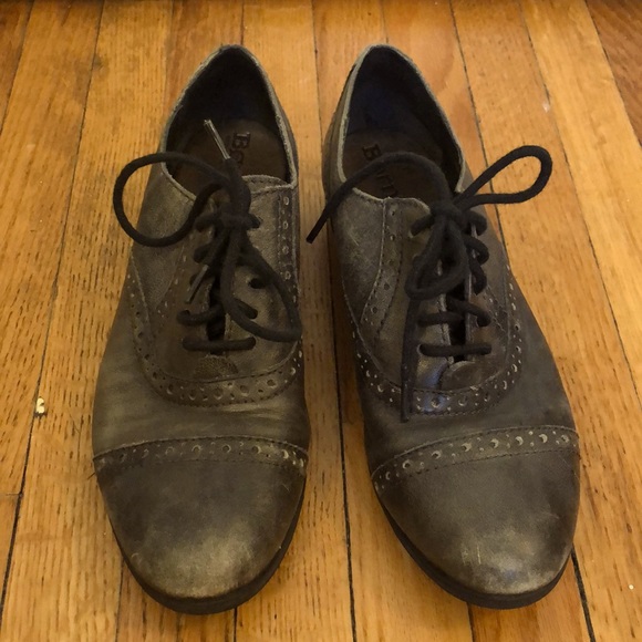Leather oxfords Børn Arletta. - Picture 1 of 5